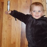 Monkey with Flashlight